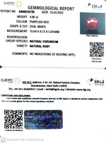 Load image into Gallery viewer, 4.80/CT Natural Ruby with Govt. Lab Certificate