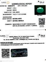 Load image into Gallery viewer, 7.29/CT Natural Panna Stone with Govt. Lab Certificate (2331)