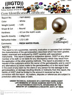 Load image into Gallery viewer, 5.85/CT Natural Certified Fresh Water Pearl Gemstone -86661