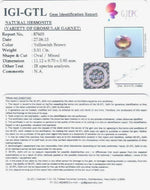 Load image into Gallery viewer, 5.51/CT Natural Hessonite Stone With Govt. Lab Certificate-87603