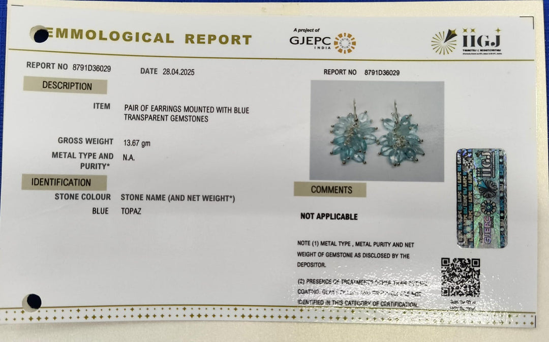 11.67/GM BLUE TOPAZ  BEADS (1000)