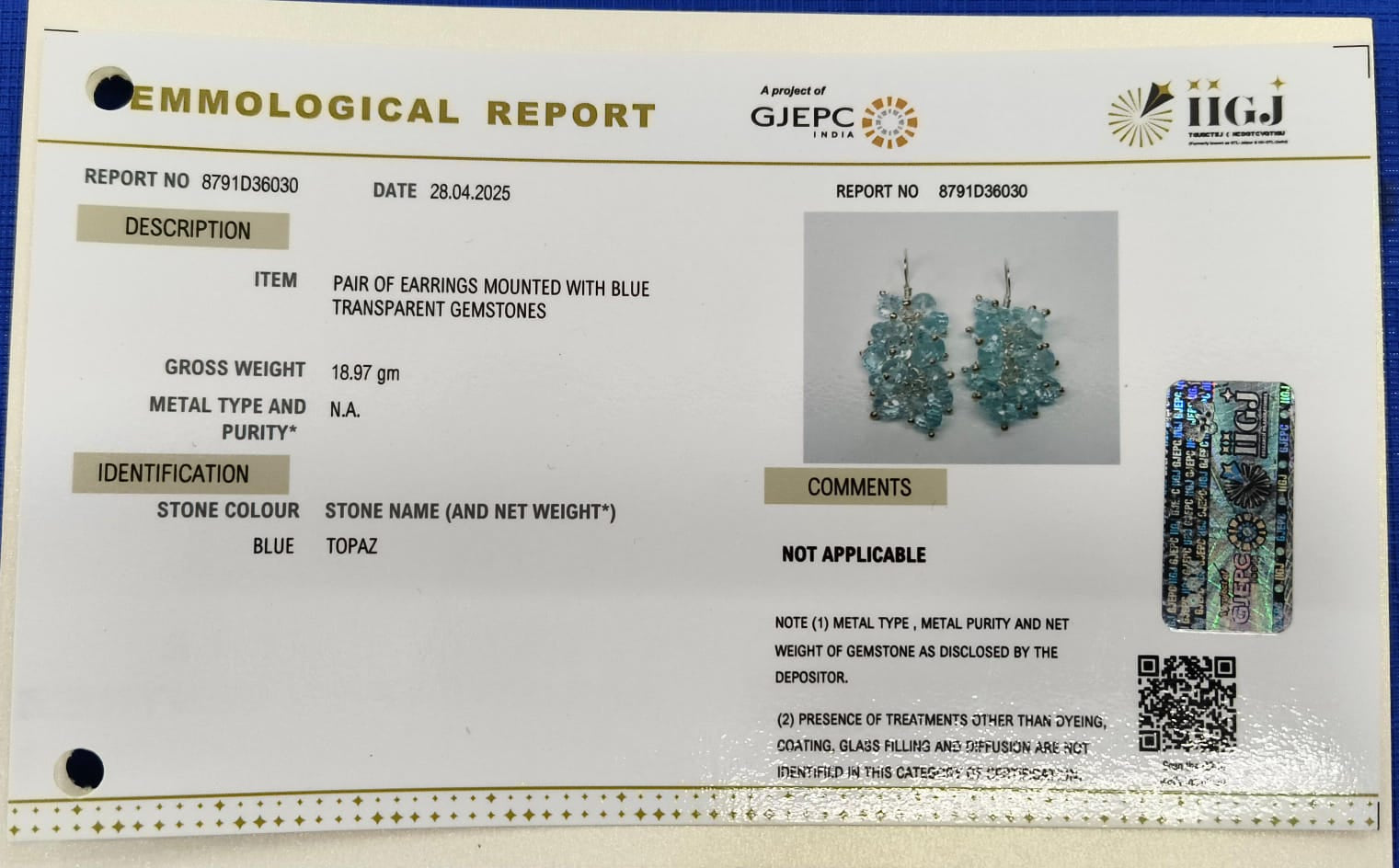16.97/GM BLUE TOPAZ BEADS (1000)