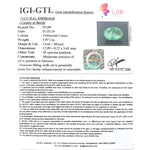 Load image into Gallery viewer, 4.40 Ratti Natural Colombian Panna Stone with Govt. Lab Certificate (12210)