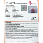 Load image into Gallery viewer, 10.01/CT Natural Ruby with Govt. Lab Certificate-93002