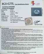 Load image into Gallery viewer, 8.18/CT Natural Pitambari Sapphire with Govt Lab Certificate-93164