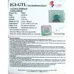 Load image into Gallery viewer, 3.35/CT Natural Panna Stone with Govt. Lab Certificate (6771)