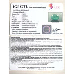 Load image into Gallery viewer, 11.29/CT Natural Panna Stone with Govt. Lab Certificate (8991)