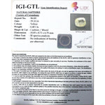 Load image into Gallery viewer, 6.48/CT Yellow sapphire with Govt Lab Certificate-YELSA9U