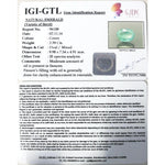 Load image into Gallery viewer, 2.66 Ratti Natural Panna Stone with Govt. Lab Certificate (16650)