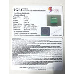 Load image into Gallery viewer, 3.89/CT Natural Emerald Stone with Govt. Lab Certificate (12210)