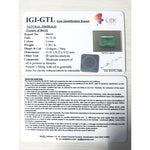 Load image into Gallery viewer, 3.29/CT Natural Panna Stone with Govt. Lab Certificate (6771)