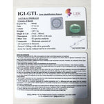 Load image into Gallery viewer, 2.87/CT Natural Emerald Stone with Govt. Lab Certificate (12210)