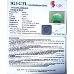 Load image into Gallery viewer, 9.06 Ratti Natural Panna Stone with Govt. Lab Certificate (3100)