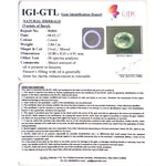 Load image into Gallery viewer, 3.15 Ratti Natural Panna Stone with Govt. Lab Certificate (34410)