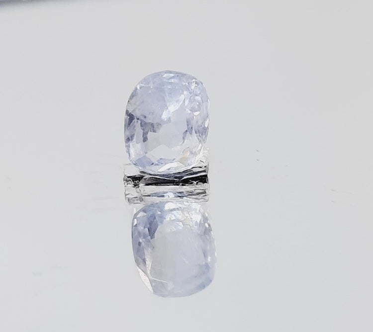 3.41/CT Natural Blue Sapphire with Govt Lab Certificate-BLUSA9U