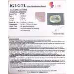 Load image into Gallery viewer, 3.73/CT Natural yellow sapphire with Govt Lab Certificate-(YELSA9V)