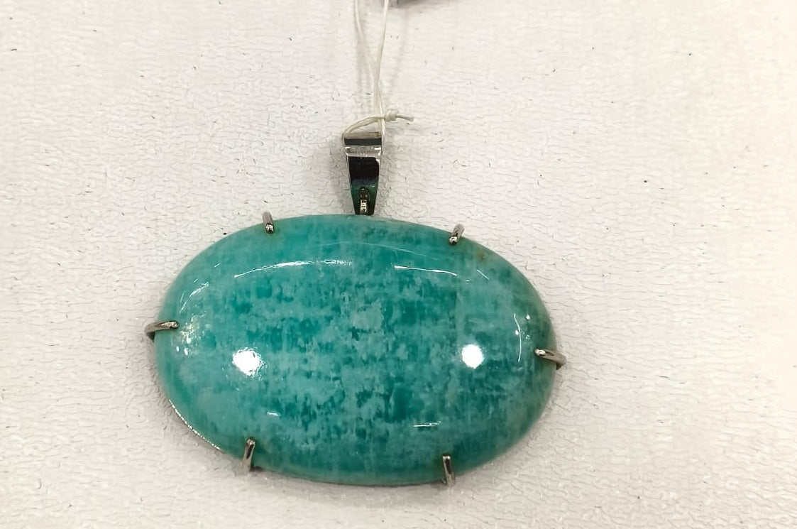 22.61/GM AMAZONITE SILVER PENDNAT (2300.00)