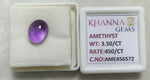 Load image into Gallery viewer, 3.50/CT Natural Amethyst Gemstone with Govt. Lab Certificate