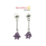 Load image into Gallery viewer, 6.00/GM Royal Amethyst Earrings - G0035