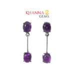 Load image into Gallery viewer, 6.30/GM Royal Amethyst Earrings - G0037