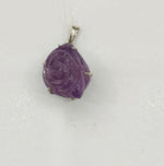 Load image into Gallery viewer, 39.28/GM AMETHYST SILVER PENDANT (2750.00)