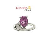 Load image into Gallery viewer, 3.70/GM AMETHYST ZIRCON RING Earrings - G0516