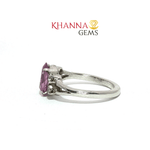 Load image into Gallery viewer, 2.78/GM AMETHYST ZIRCON RING Earrings - G0519
