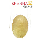 Load image into Gallery viewer, 12.04/CT Natural Apatite Cat's Eye With Govt. Lab Certificate-102947
