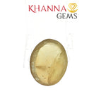 Load image into Gallery viewer, 4.59/CT Natural Apatite Cat's Eye with Govt. Lab certificate-7491D29435