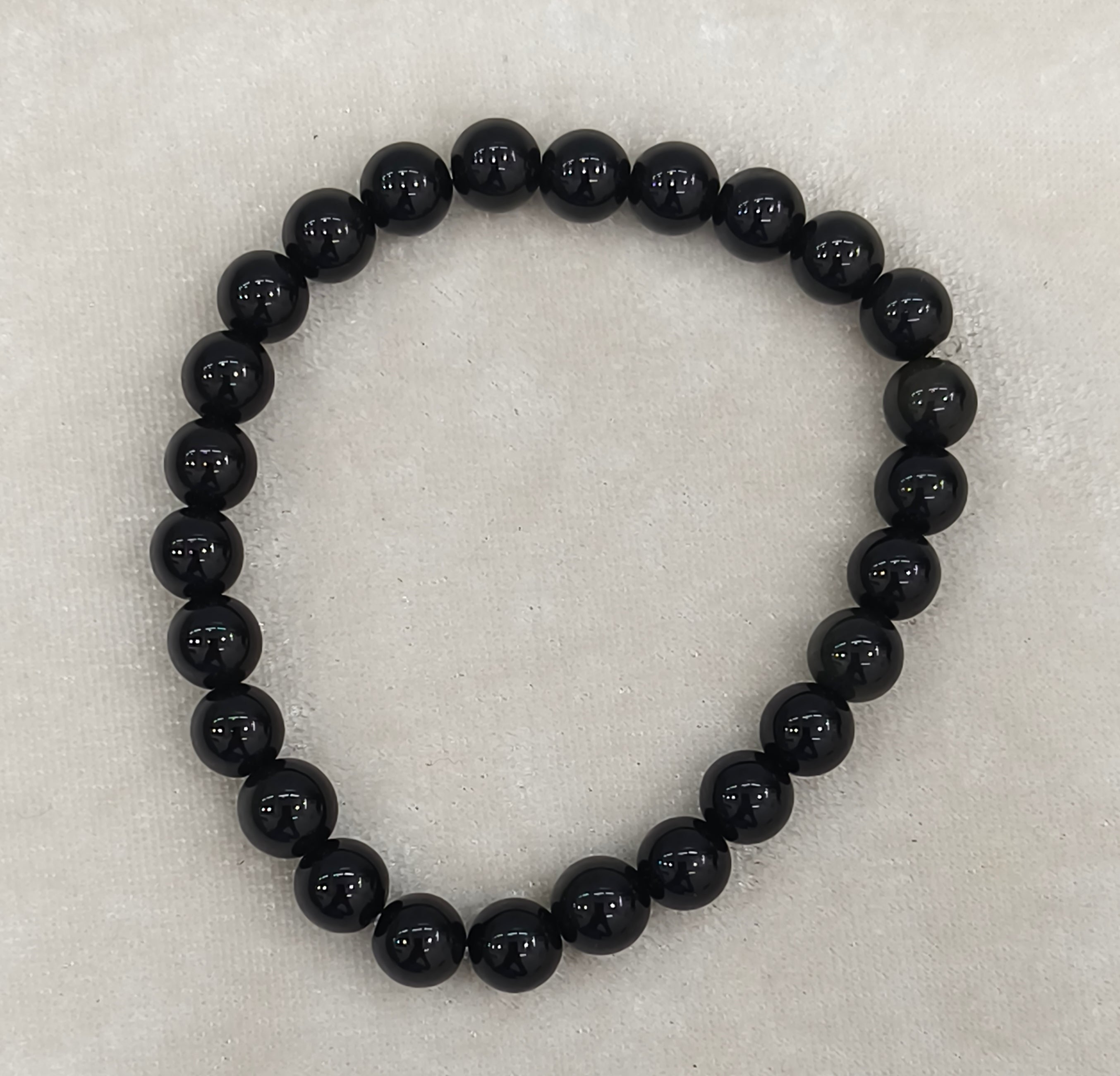 BLACK OBSIDIAN BRACELET