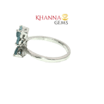 Load image into Gallery viewer, 3.60/GM BLUE TOPAZ RING Earrings - G0627