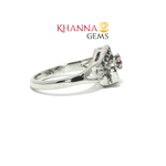 Load image into Gallery viewer, 3.86/GM BLUE SAPPHIRE RUBY RING Earrings - G0595