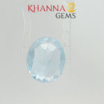 Load image into Gallery viewer, 5.01/CT natural Blue Topaz Stone with Govt Lab Certificate-124650