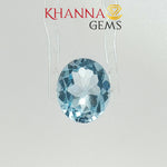 Load image into Gallery viewer, 5.16/CT Natural Blue Topaz Stone with Govt Lab Certificate-124657