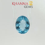 Load image into Gallery viewer, 7.67/CT Natural Blue Topaz Stone with Govt Lab Certificate-4079D14668