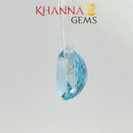 Load image into Gallery viewer, 7.67/CT Natural Blue Topaz Stone with Govt Lab Certificate-4079D14668