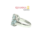 Load image into Gallery viewer, 6.54/GM BLUE TOPAZ ZIRCON RING Earrings - G0626