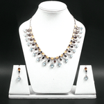 Load image into Gallery viewer, 77.71/GM BLUE TOPAZ GARNET CITRINE NECKLACE GEMSTONE - 00257