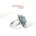 Load image into Gallery viewer, 8.71/GM BLUE SAPHHIRE RING Earrings - G0628