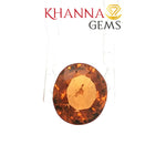 Load image into Gallery viewer, 5.51/CT Natural Hessonite Stone With Govt. Lab Certificate-87603