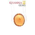 Load image into Gallery viewer, 5.51/CT Natural Hessonite Stone With Govt. Lab Certificate-87603