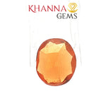 Load image into Gallery viewer, 5.53/CT Natural Hessonite Stone With Govt. Lab Certificate-2538D7903