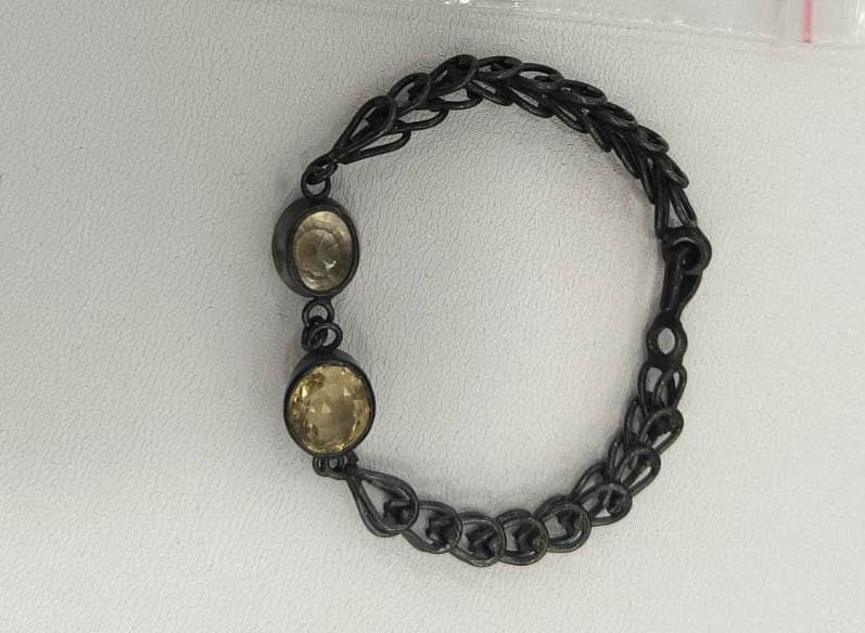 13.60/GM CITRINE SILVER BRACELET (525.00)