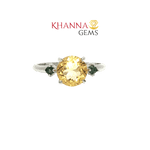 Load image into Gallery viewer, 2.31/GM CITRINE RING Earrings - G0591