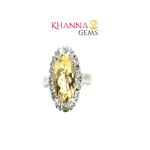 Load image into Gallery viewer, 4.46/GM CITRINE ZIRCON RING Earrings - G0530