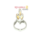 Load image into Gallery viewer, 2.94/GM CITRINE ZIRCON RING Earrings - G0532