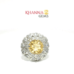 Load image into Gallery viewer, 5.48/GM CITRINE ZIRCON RING Earrings - G0535