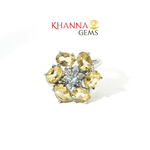 Load image into Gallery viewer, 5.63/GM CITRINE ZIRCON RING Earrings - G0539