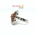 Load image into Gallery viewer, 7.81/GM CITRINE ZIRCON RING Earrings - G0549