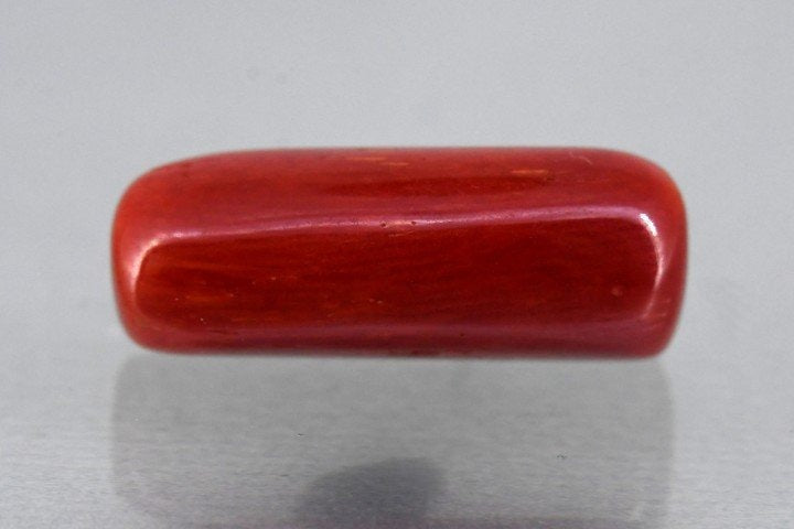 7.75/CT Natural Red Coral With Govt. Lab Certificate